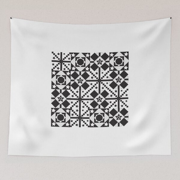 Item preview, Black and White Mosaic  designed and sold by notis.