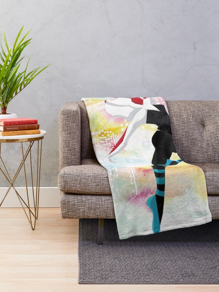 Thumbnail 2 of 6, Throw Blanket, Gwen Stacy designed and sold by Alekzg92.