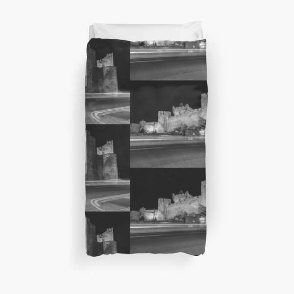 Cahir Castle at Night Duvet Cover