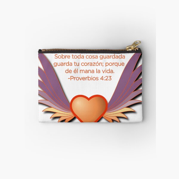 Item preview, Corazon con Alas Proverbios 4:23 Versiculo Biblico designed and sold by Jesus Bosque Pachot.