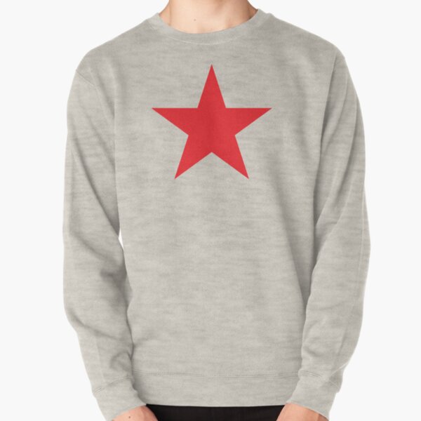 Red Star, STAR, RED, Stardom, Power to the people! Red Dwarf, Stellar, Cosmic. Pullover Sweatshirt