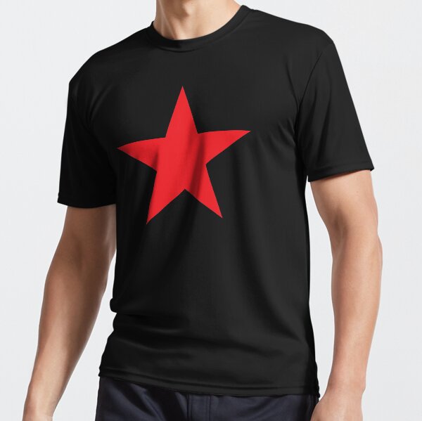 Red Star, STAR, RED, Stardom, Power to the people! Red Dwarf, Stellar, Cosmic. Active T-Shirt