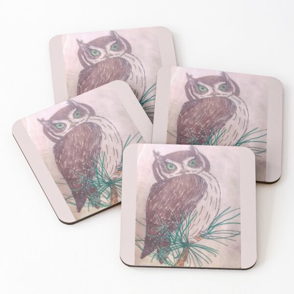 Item preview, Old owl designed and sold by BellsPainting.