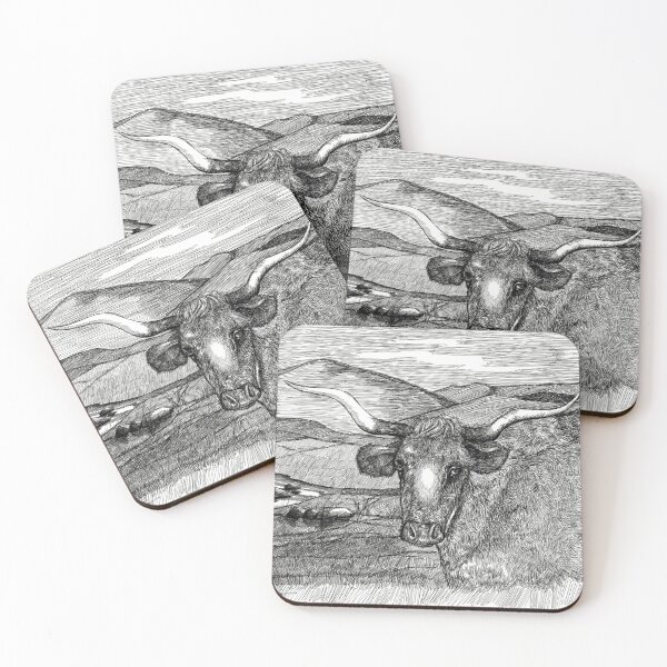 Item preview, Backyard Longhorn designed and sold by Denise Armstrong.