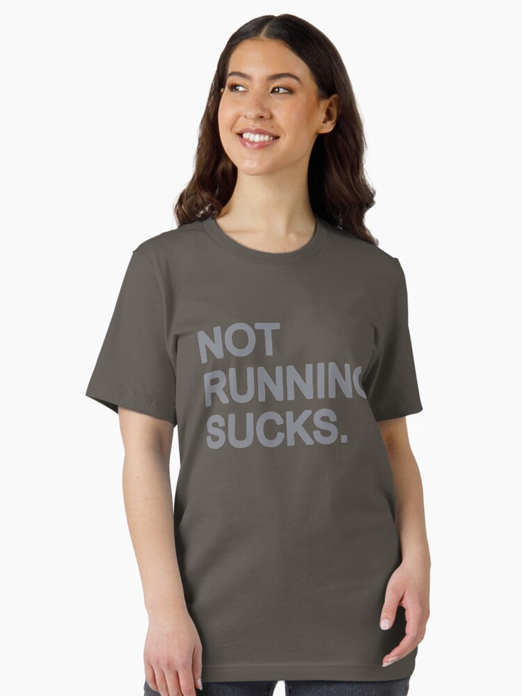 not running sucks t shirt