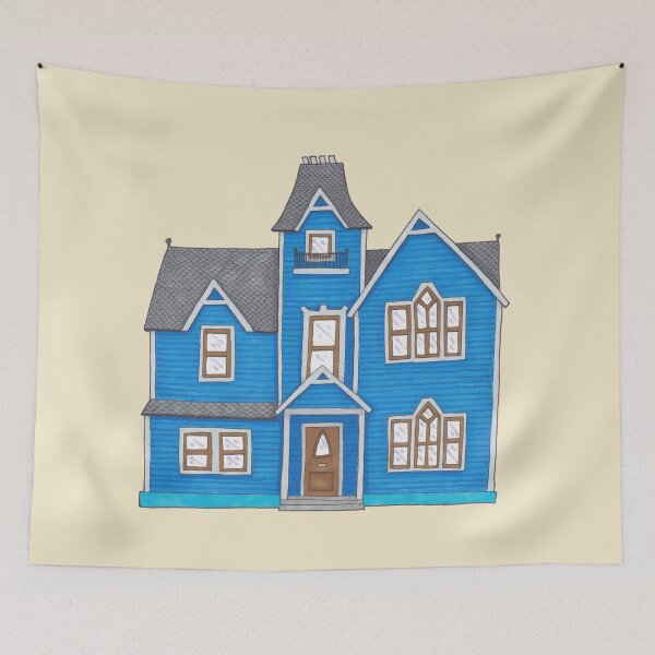 Item preview, The Blue House designed and sold by marie scowen.