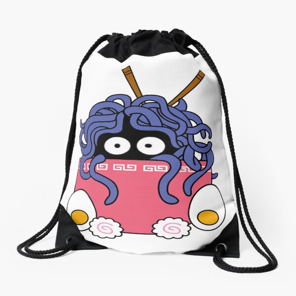 Tangela Ramen Bowl in White Drawstring Bag