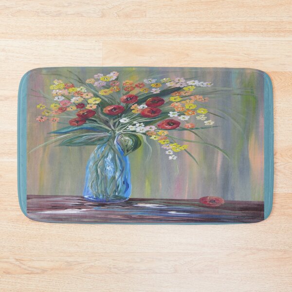 Item preview,  Flowers in a Blue Vase Soft Focus designed and sold by EloiseArt.