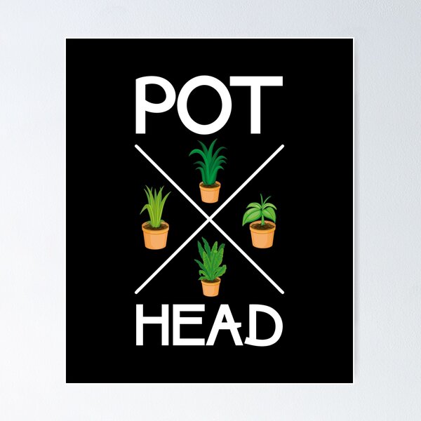 Item preview, Pot Head, Potted Plants, Gardener, Plant Lover, Growing, Botany, Vegetable, Gardens, Succulents, Gift, designed and sold by amilli.