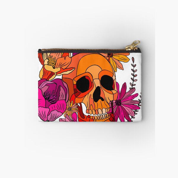 Item preview, Sugar Skull Floral Phoenix T-shirt print punk designed and sold by Tasia Ka.