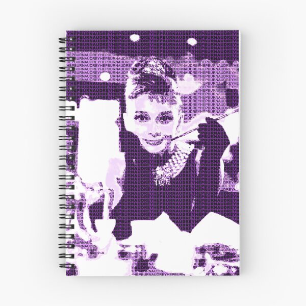 Item preview, Audrey Hepburn Breakfast at Tiffany's Purple  designed and sold by yin888.