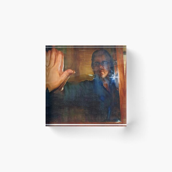 Aperçu de l'œuvre Homme au miroir - Autoportrait créée et vendue par Barry W King.