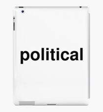 Vinilo o funda para iPad político
