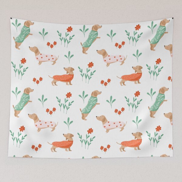 Item preview, Sausage dogs rule designed and sold by Katbydesign.
