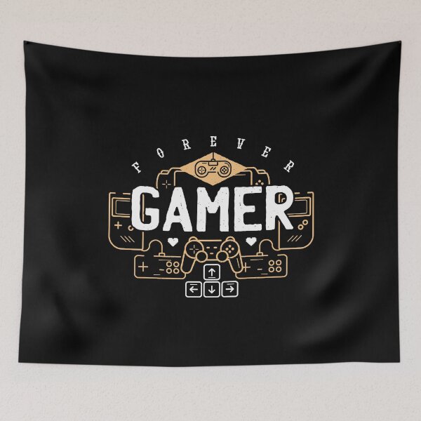 Artikelvorschau, FOREVER GAMER VIDEOSPIEL T-SHIRT GESCHENK WEIHNACHTEN entworfen und verkauft von Timcito.