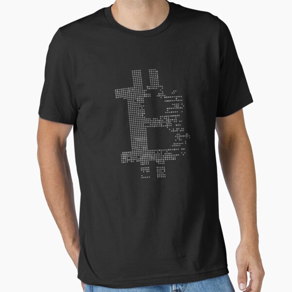 Artikel-Vorschau von Bitcoin Cryptocurrency Kryptowährung Logo grey, designt und verkauft von COTW.