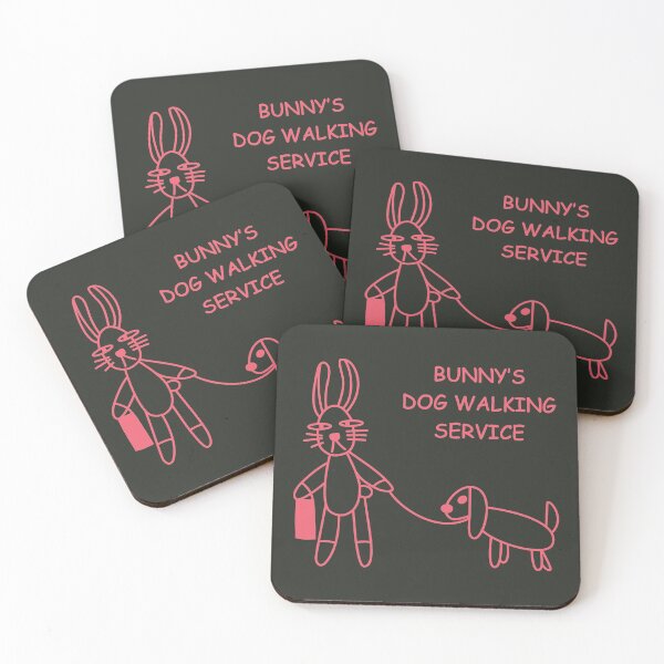 Item preview, Bunnys Dog Walking Service (Buffy/Willow) designed and sold by Texterns.