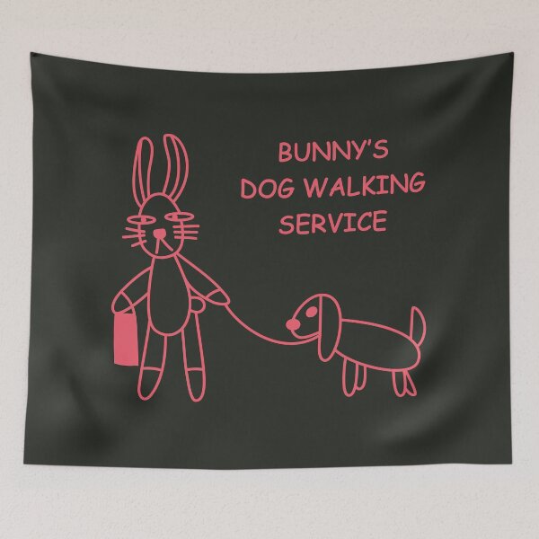 Item preview, Bunnys Dog Walking Service (Buffy/Willow) designed and sold by Texterns.