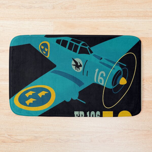 Item preview, Swedish J9 EP-106 Seversky Republic P-35 Airplane by Dennis Weber of ShreddyStudio designed and sold by Dennis Weber.
