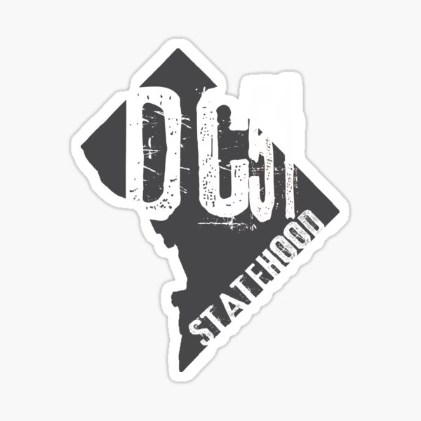 DC Statehood United States 51st State Sticker