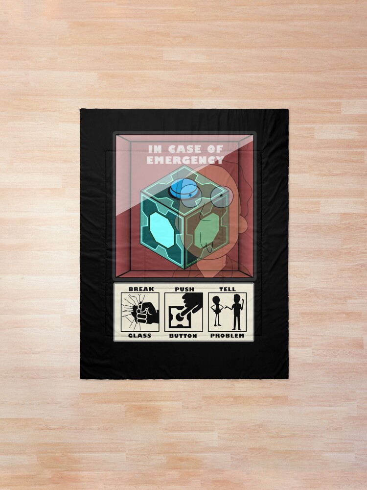 Alternate view of In case of emergency Comforter