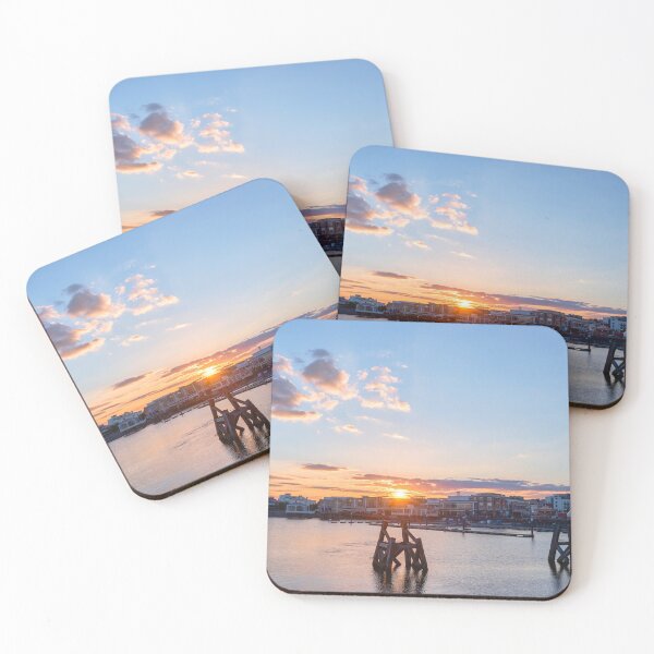 Item preview, Sunset over Cardiff Bay designed and sold by MaclarenPhoto.
