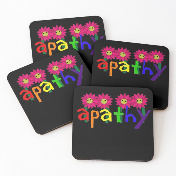 Item preview, Apathy colorful flower design designed and sold by RisottoNero25.