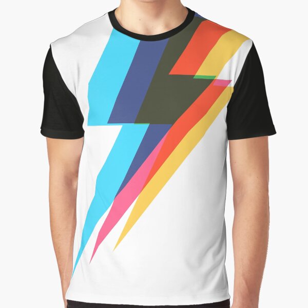 Lightning Kaleidoscope 4 Graphic T-Shirt