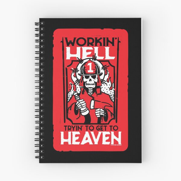 Item preview, Workin Hell- Red Fireman designed and sold by PistolPete315.