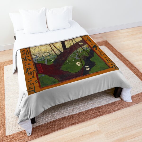 Vincent Van Gogh - Flowering plum tree (after Hiroshige) Comforter