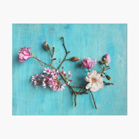 Flowers of Spring Art Board Print