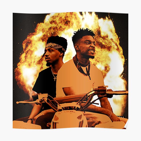 21 Savage Metro Boomin Poster