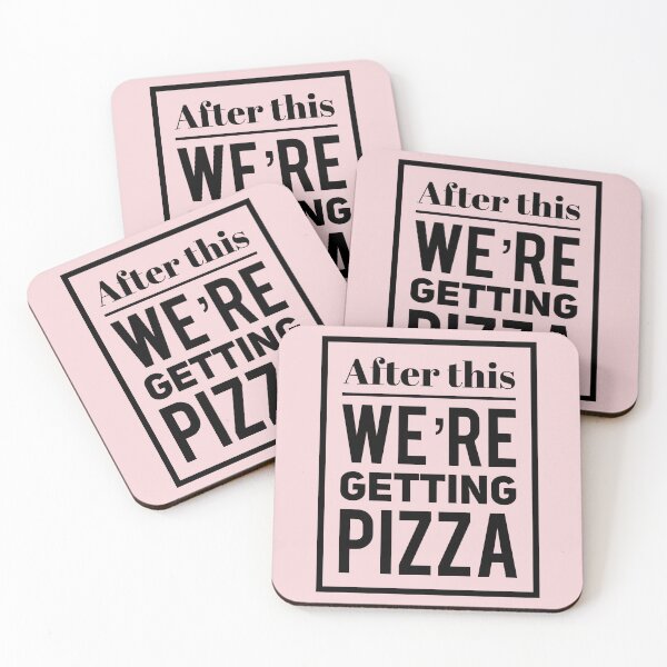 Item preview, After This We're Getting Pizza designed and sold by aussieforgood.