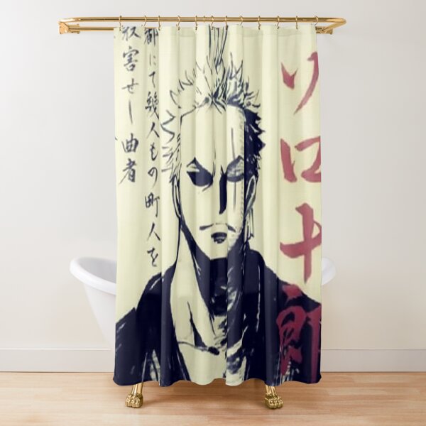 Zoro Bow Wano quería papel como Zorojuro Cortina de ducha