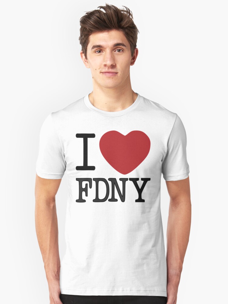 Alternate view of I Lubba FDNY Third Culture Series Slim Fit T-Shirt