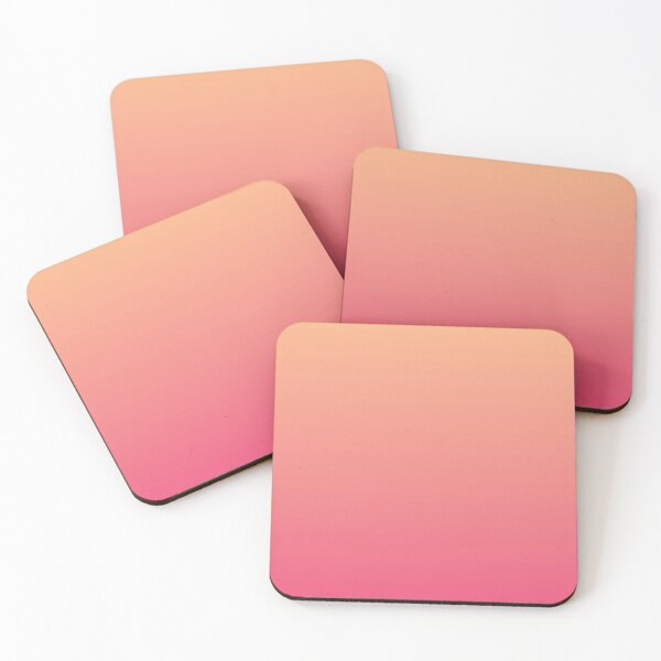 Item preview, Light Peach Coral Pink Ombre Fade Sunset Gradient designed and sold by SqueakyRicardo.