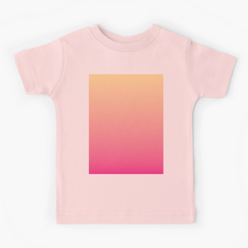 Light Peach Coral Pink Ombre Fade Sunset Gradient