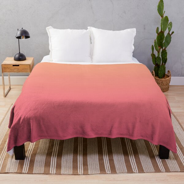 Item preview, Light Peach Coral Pink Ombre Fade Sunset Gradient designed and sold by SqueakyRicardo.