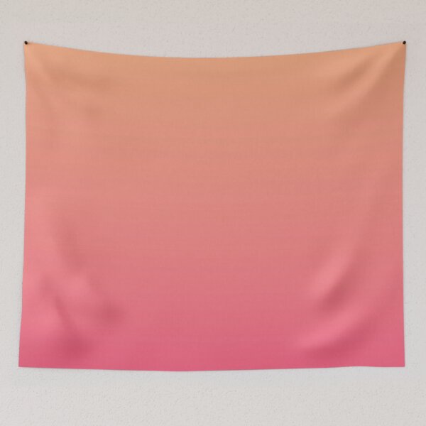 Item preview, Light Peach Coral Pink Ombre Fade Sunset Gradient designed and sold by SqueakyRicardo.