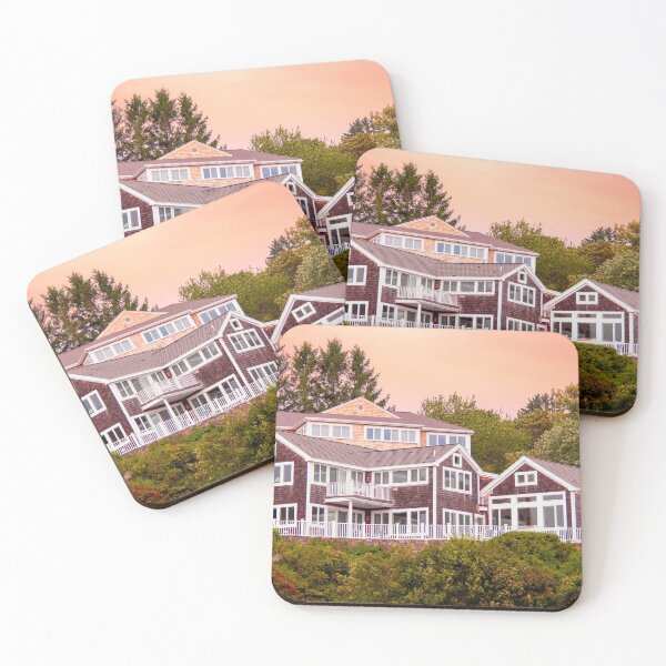 Item preview, Sunset on Beach Cottage, Ferry Beach, Maine designed and sold by Yannik Hay.
