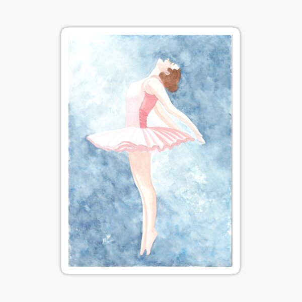Dancing in the light Sticker