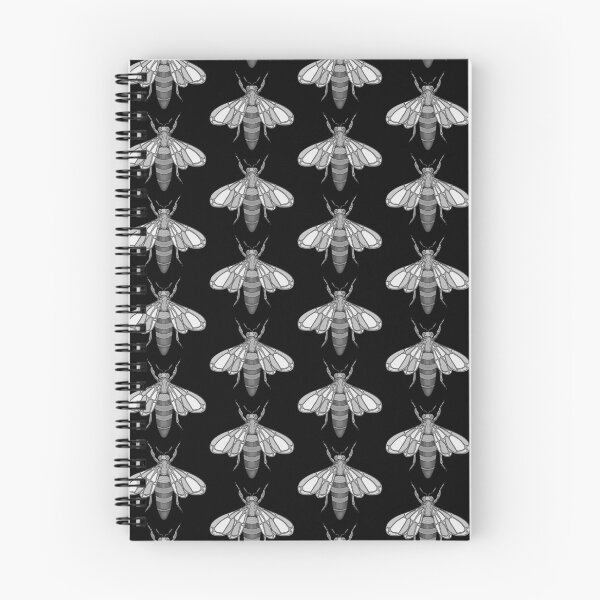Item preview, Black and white bee designed and sold by Rusembell.