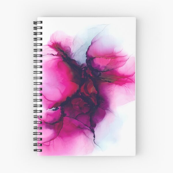 Item preview, Pink flowers, pink flowers, alcohol ink designed and sold by Sindy Fischer.