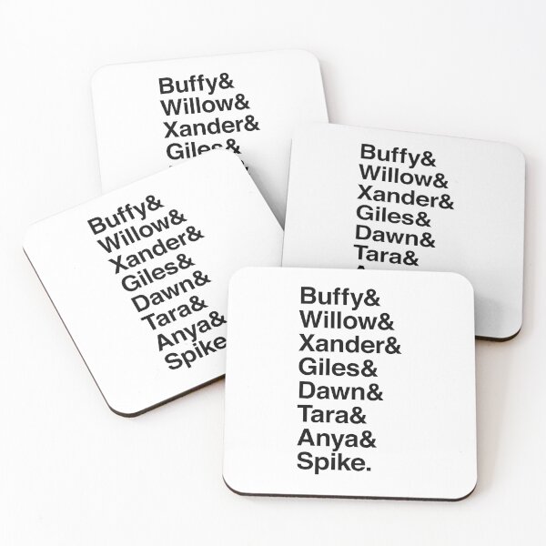 Item preview, Buffy the Vampire Slayer Cast designed and sold by HiNoonStudio.