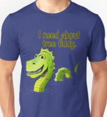 Loch Ness Monster Tree Fiddy Unisex T-Shirt