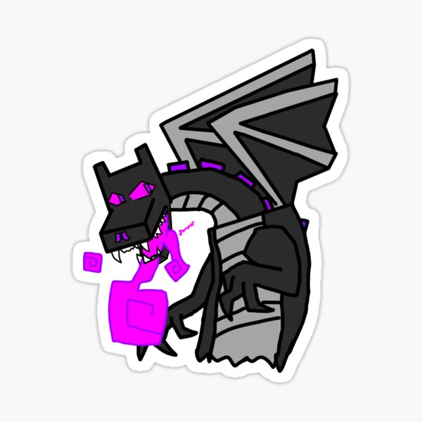 Ender Dragon Stickers | Redbubble