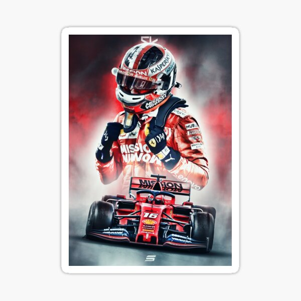 Charles Leclerc Stickers | Redbubble