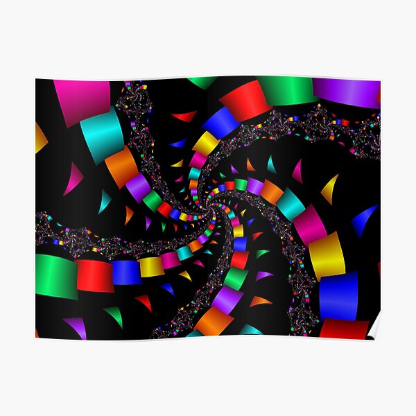 Christmas Streamers Poster