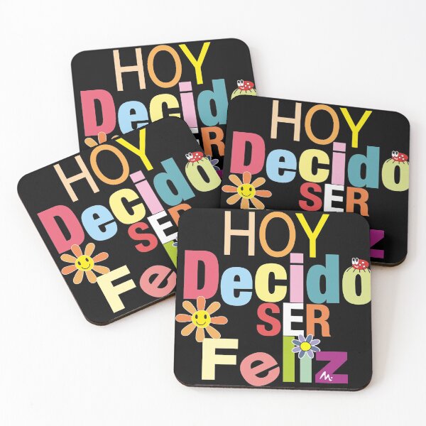Item preview, Today I decide to be happy reminds you to spread happiness to the world and be happy at all times, dark background designed and sold by Miduart.