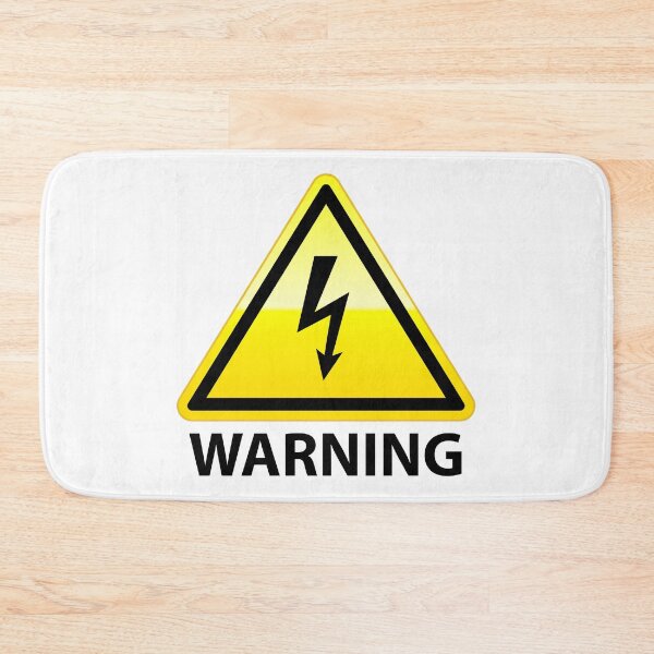 Item preview, High Voltage Warning Sign Graphic designed and sold by dcohea.